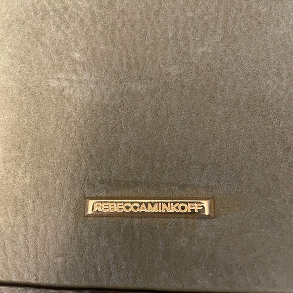 Rebecca Minkoff olive green suede purse - Picture 11 of 12